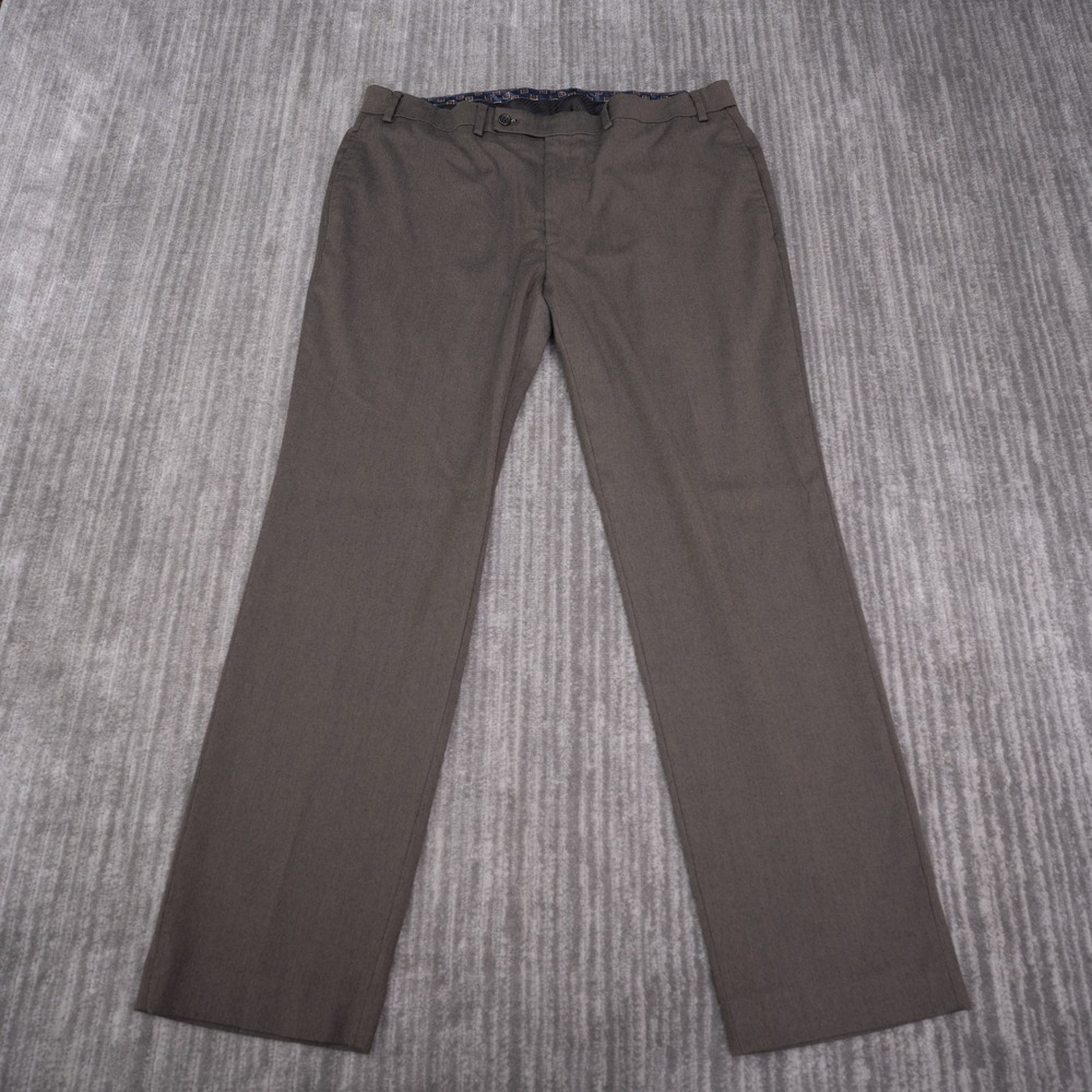 Lauren Ralph Lauren Dress Pants Mens 38x30 Brown Excellent Stretch Trousers